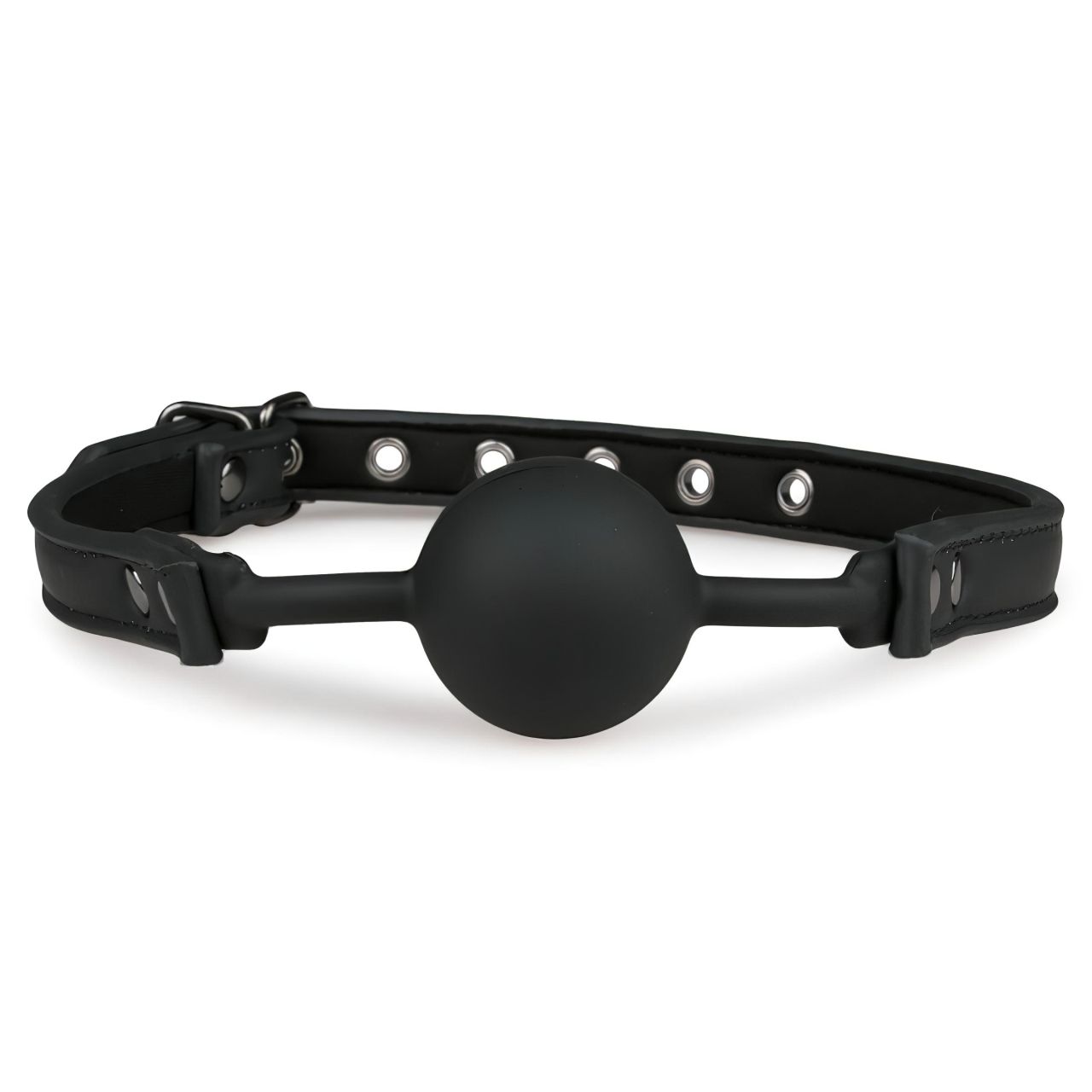 Easytoys - szájpecek szilikon labda (fekete) Easytoys - szájpecek szilikon labda (fekete)
