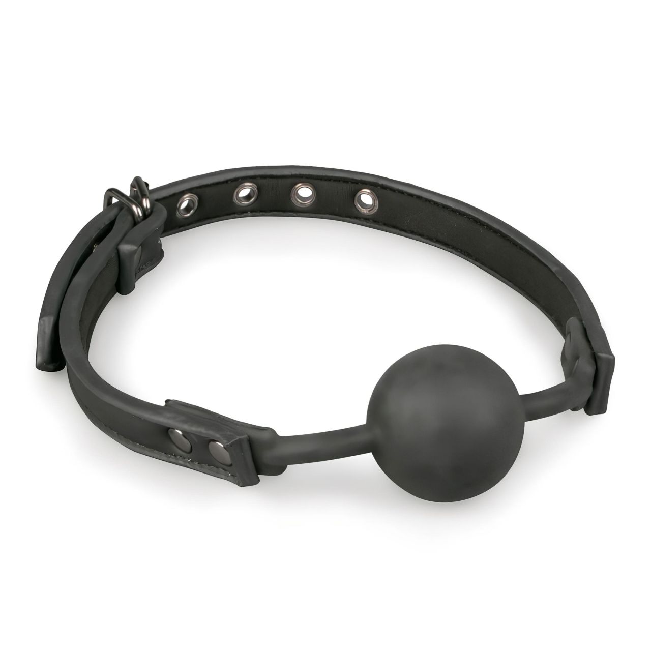 Easytoys - szájpecek szilikon labda (fekete) Easytoys - szájpecek szilikon labda (fekete)