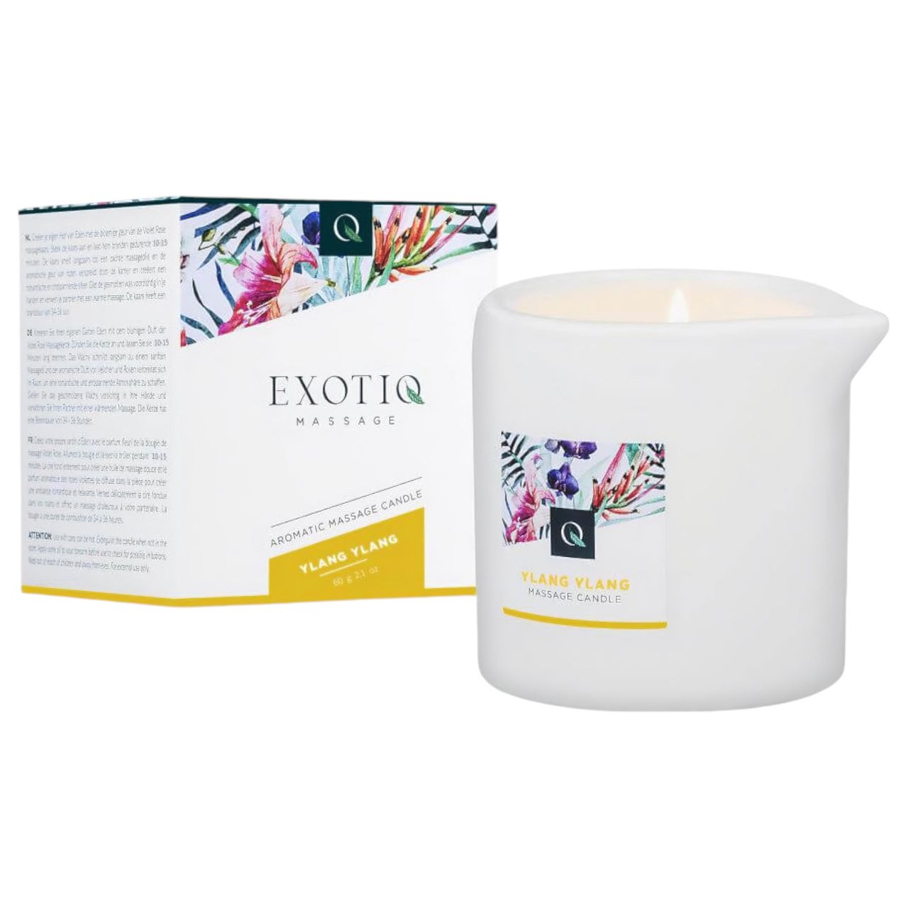 Exotiq - illatos masszázsgyertya - ylang ylang (60g) Exotiq - illatos masszázsgyertya - ylang ylang (60g)