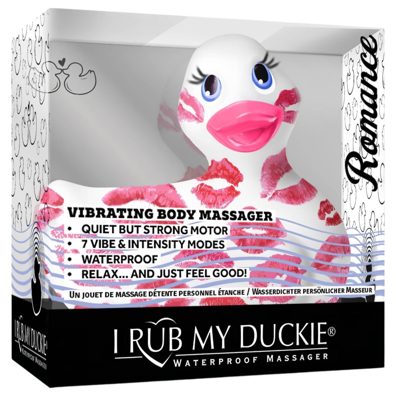 My Duckie Romance 2.0 - vízálló csikló vibrátor (fehér-pink) My Duckie Romance 2.0 - vízálló csikló vibrátor (fehér-pink)