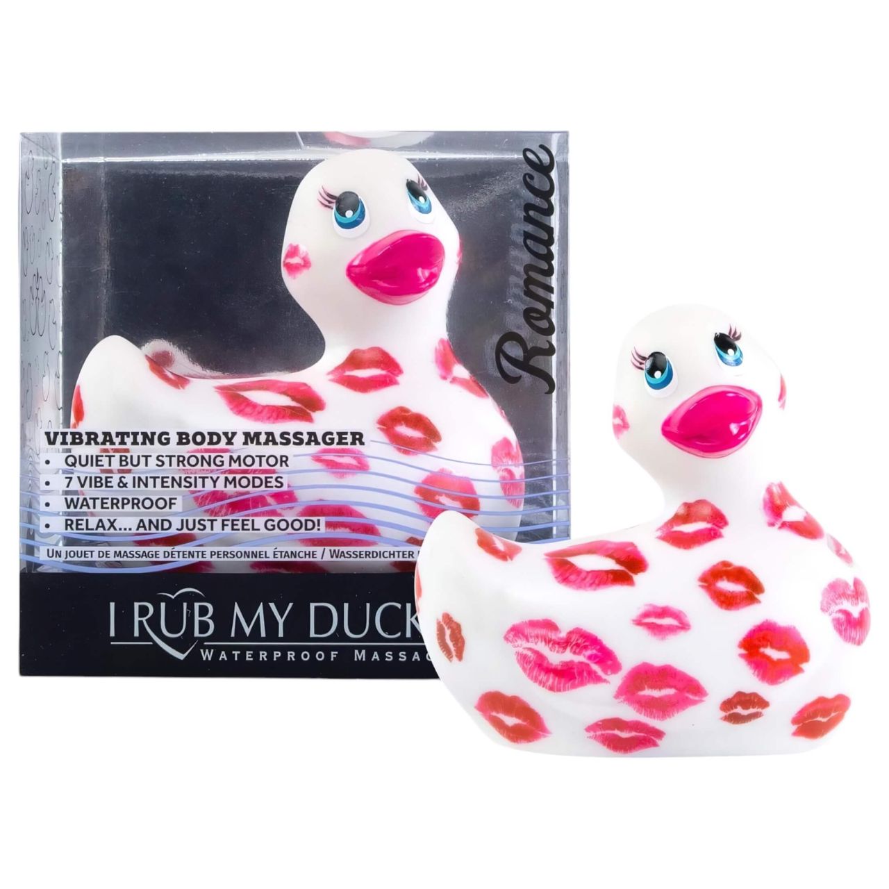 My Duckie Romance 2.0 - vízálló csikló vibrátor (fehér-pink) My Duckie Romance 2.0 - vízálló csikló vibrátor (fehér-pink)