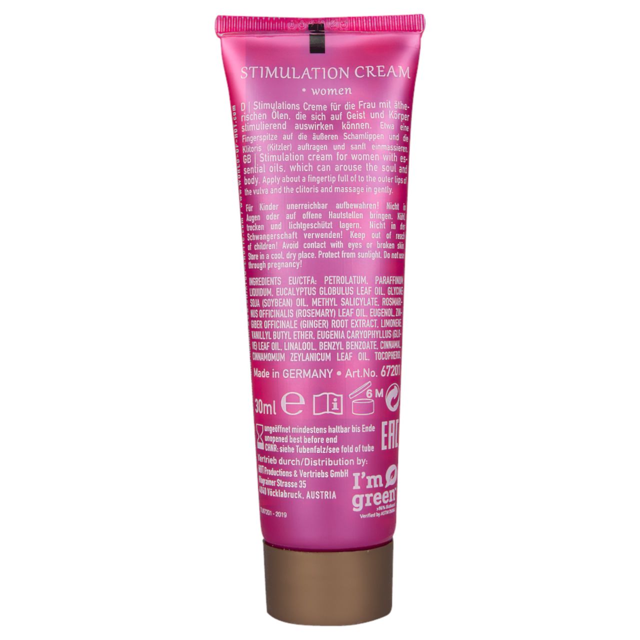 HOT Shiatsu Joyful - stimuláló krém nőknek (30ml) HOT Shiatsu Joyful - stimuláló krém nőknek (30ml)