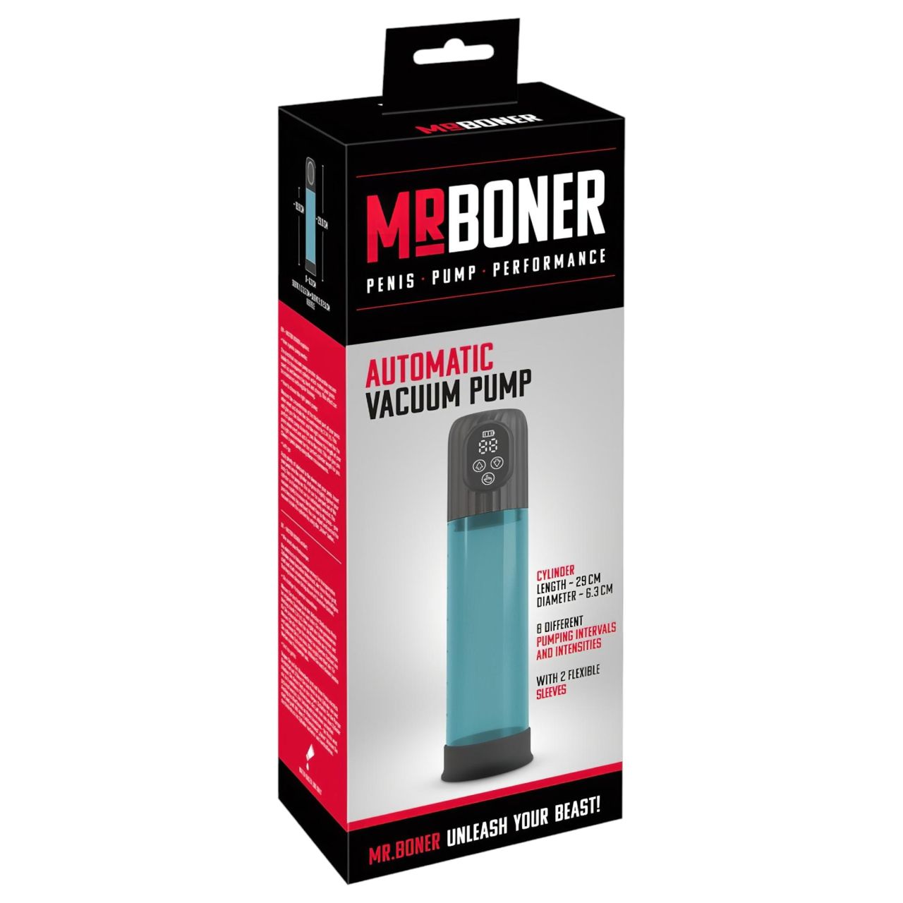 Mister Boner - automata péniszpumpa (kék) Mister Boner - automata péniszpumpa (kék)