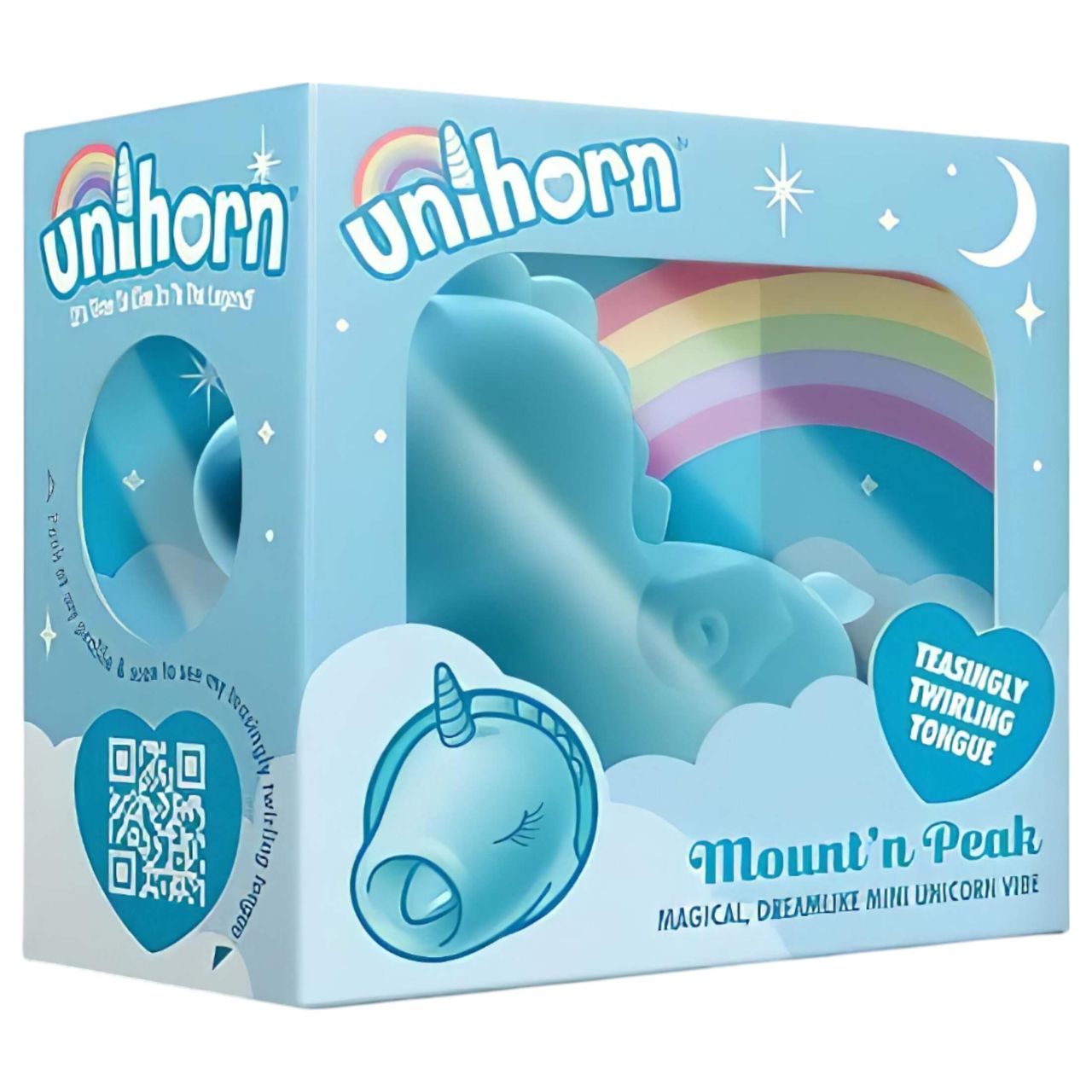 Unihorn Mount'n Peak - akkus unikornis csiklóizgató (kék) Unihorn Mount'n Peak - akkus unikornis csiklóizgató (kék)