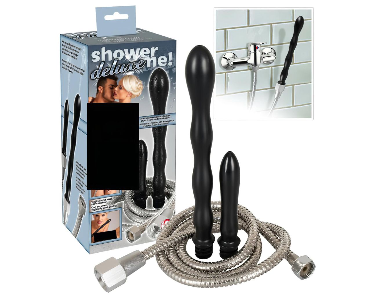 You2Toys - Shower Me Deluxe - intimmosó szett tömlővel You2Toys - Shower Me Deluxe - intimmosó szett tömlővel