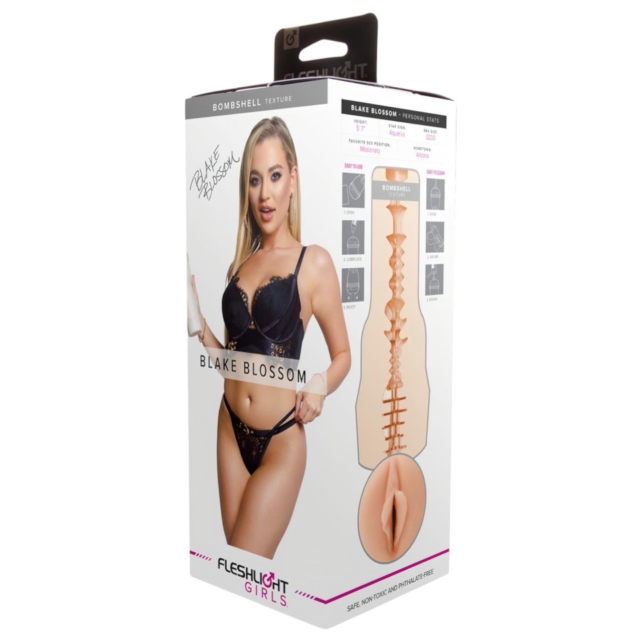 / Fleshlight Blake Blossom Bombshell - élethű műpunci (natúr) / Fleshlight Blake Blossom Bombshell - élethű műpunci (natúr)