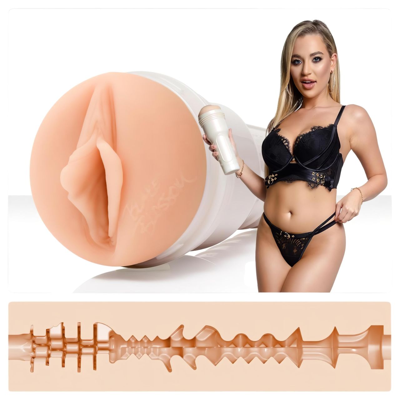 / Fleshlight Blake Blossom Bombshell - élethű műpunci (natúr) / Fleshlight Blake Blossom Bombshell - élethű műpunci (natúr)