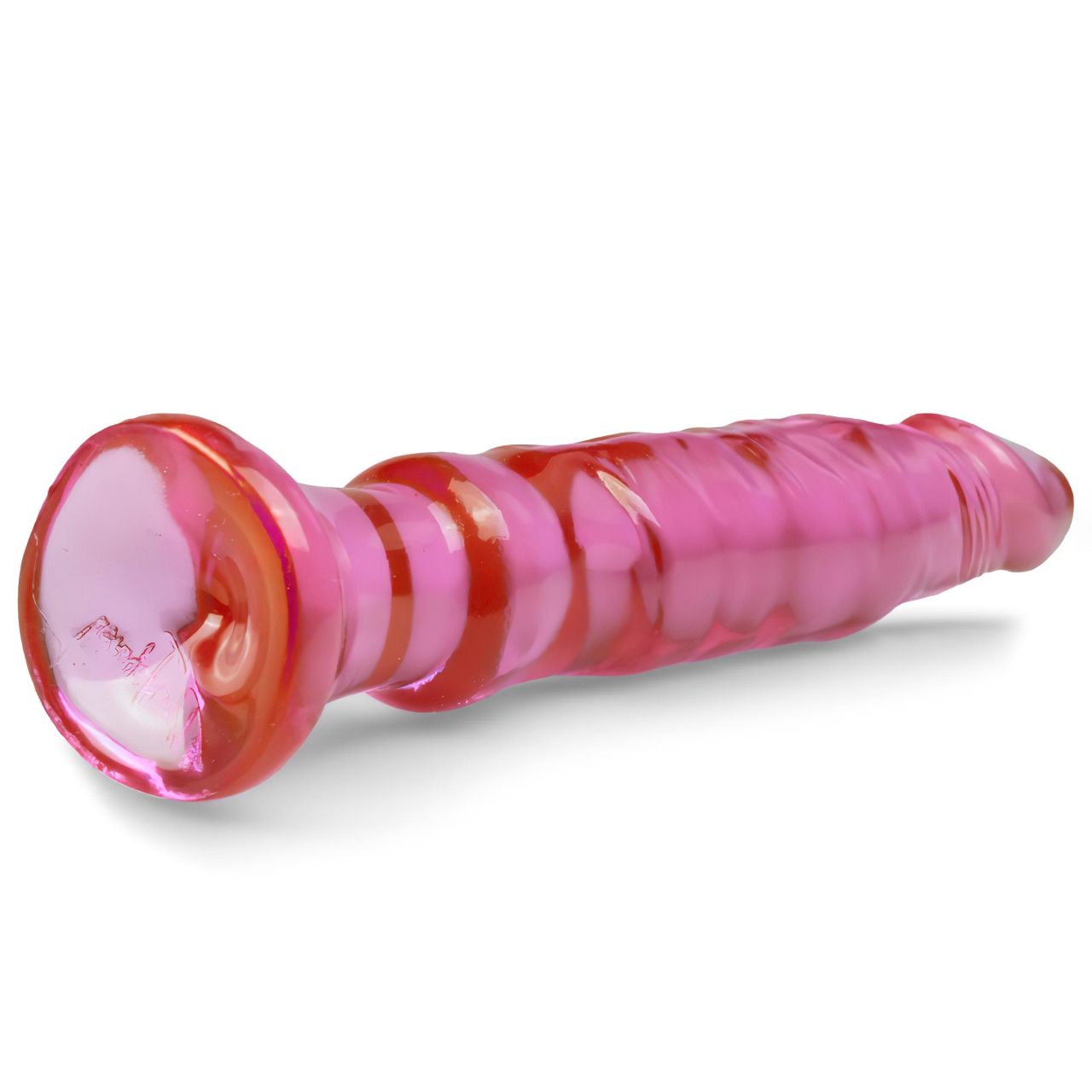 Crystal Jellies - tapadókorongos anál dildó (pink) Crystal Jellies - tapadókorongos anál dildó (pink)