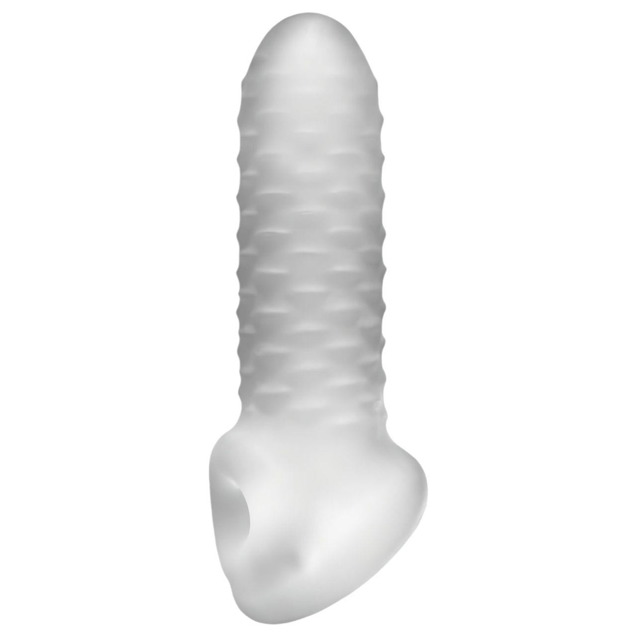 Fat Boy Checker Box - péniszköpeny (15cm) - fehér Fat Boy Checker Box - péniszköpeny (15cm) - fehér