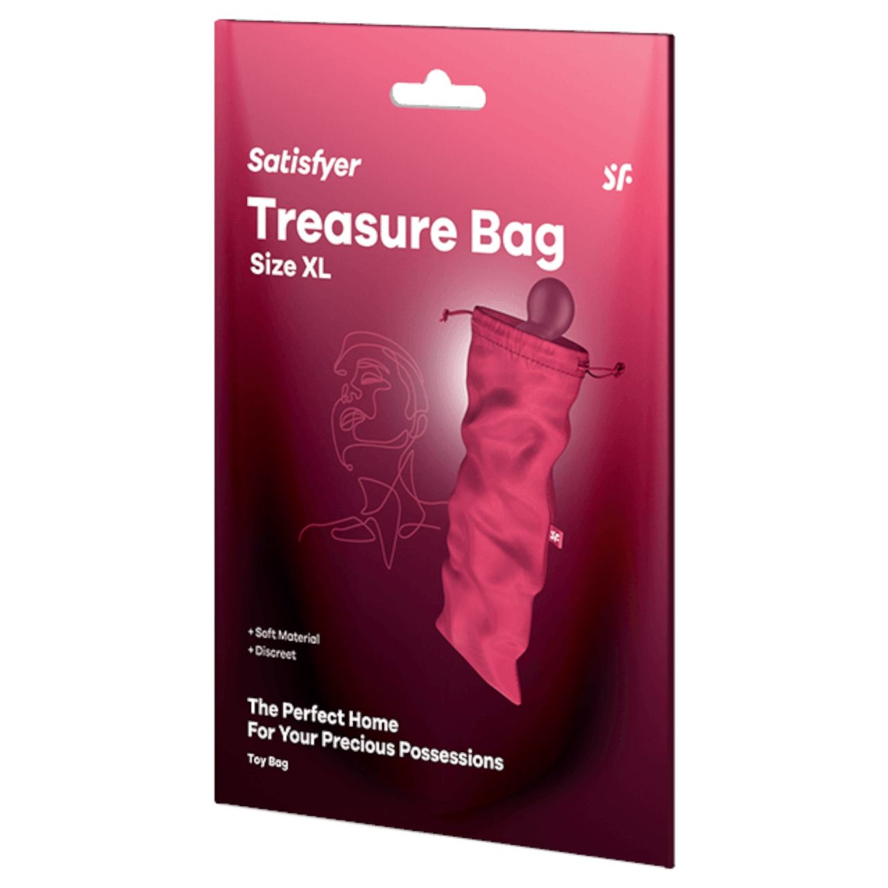 Satisfyer Treasure Bag XL - tároló táska - extra nagy (pink) Satisfyer Treasure Bag XL - tároló táska - extra nagy (pink)