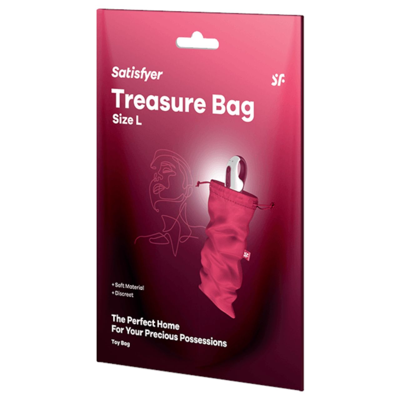 Satisfyer Treasure Bag L - tároló táska - nagy (pink) Satisfyer Treasure Bag L - tároló táska - nagy (pink)