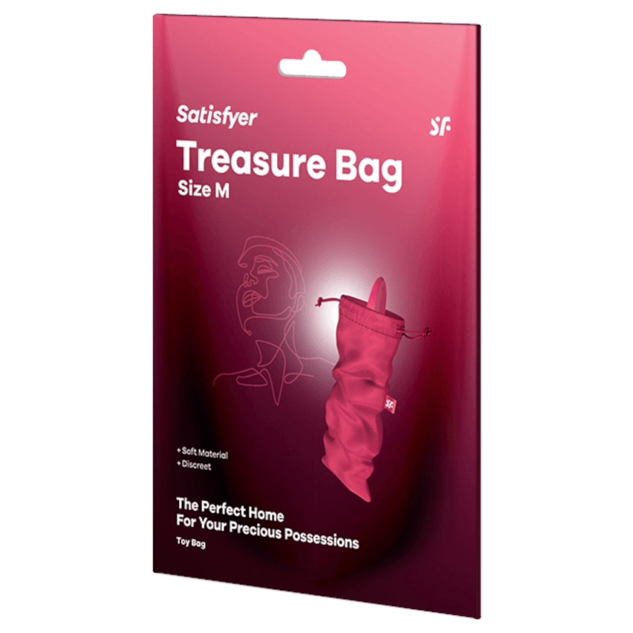 Satisfyer Treasure Bag M - tároló táska - közepes (pink) Satisfyer Treasure Bag M - tároló táska - közepes (pink)