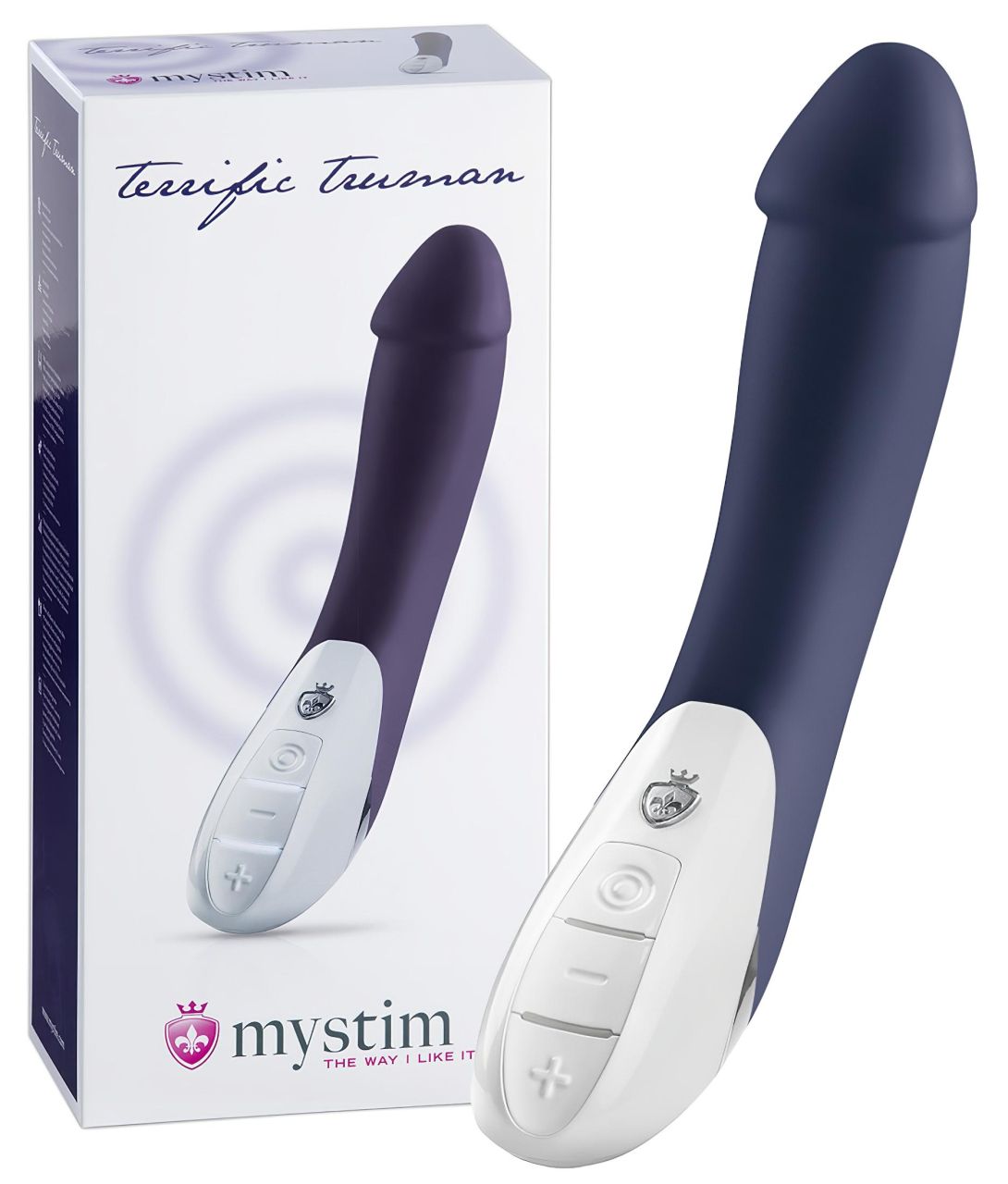 mystim Terrific Truman - 2 motoros vibrátor (kék) mystim Terrific Truman - 2 motoros vibrátor (kék)