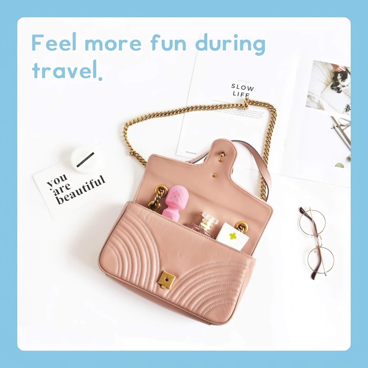 Vibeconnect - akkus, vízálló mini masszírozó vibrátor (pink) Vibeconnect - akkus, vízálló mini masszírozó vibrátor (pink)