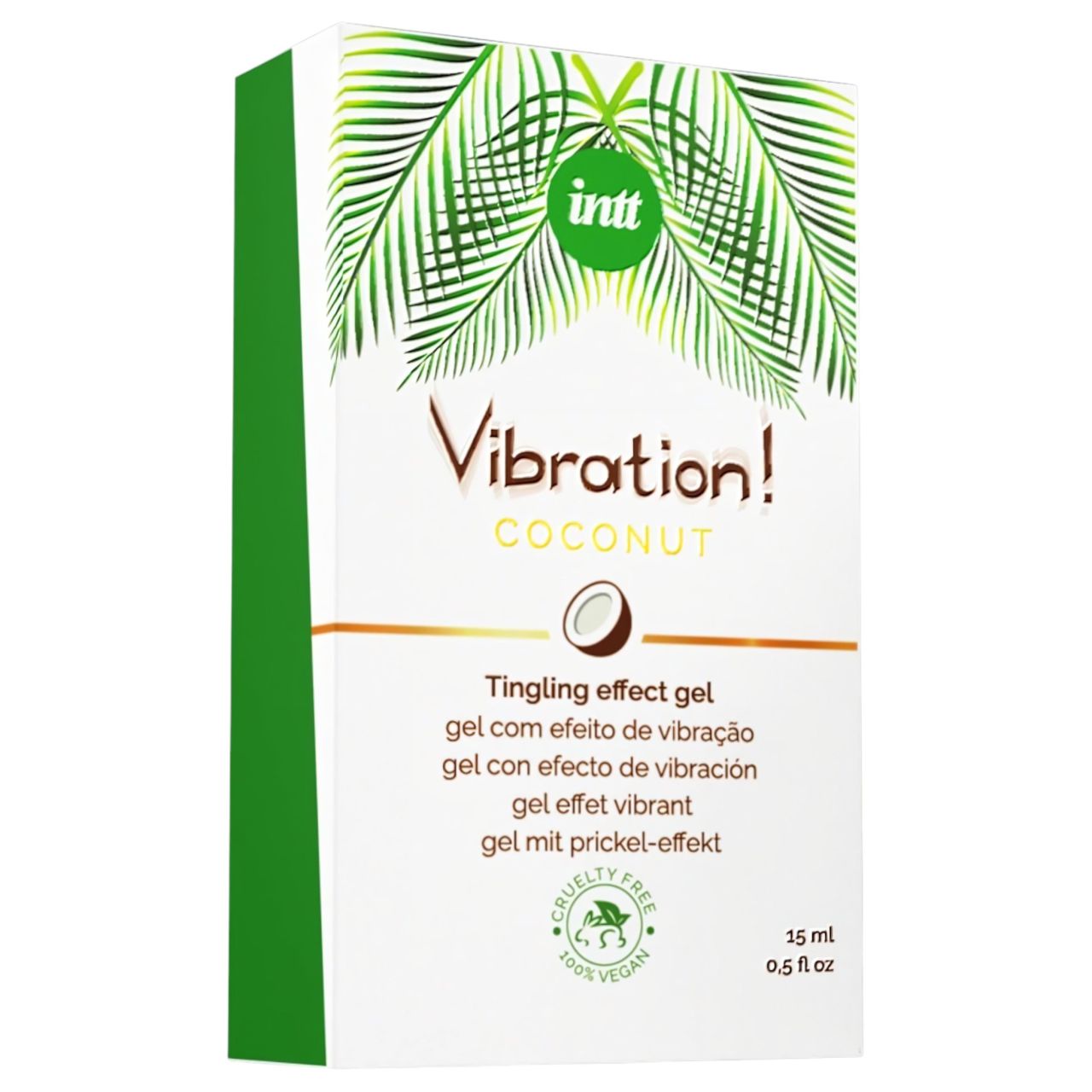 Intt Vibration! - folyékony vibrátor - kókusz (15ml) Intt Vibration! - folyékony vibrátor - kókusz (15ml)