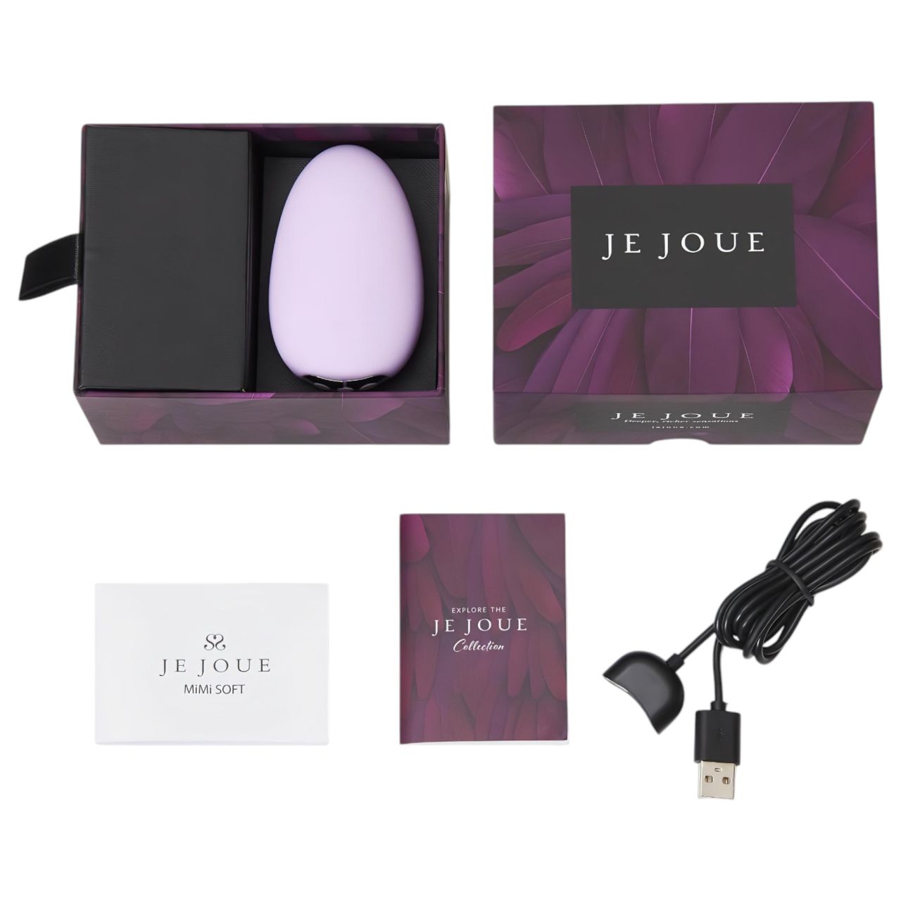 Je Joue Mimi Soft - akkus, vízálló csikló vibrátor (viola) Je Joue Mimi Soft - akkus, vízálló csikló vibrátor (viola)