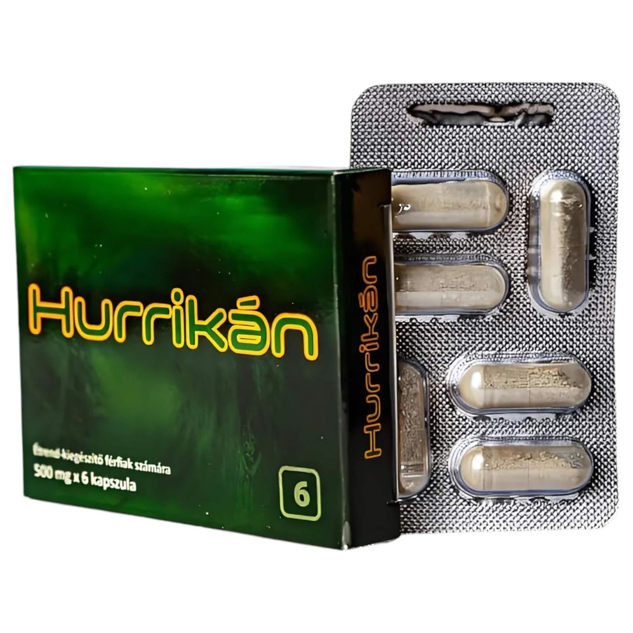 Hurrikán - étrend kiegészítő férfiaknak (6db) Hurrikán - étrend kiegészítő férfiaknak (6db)