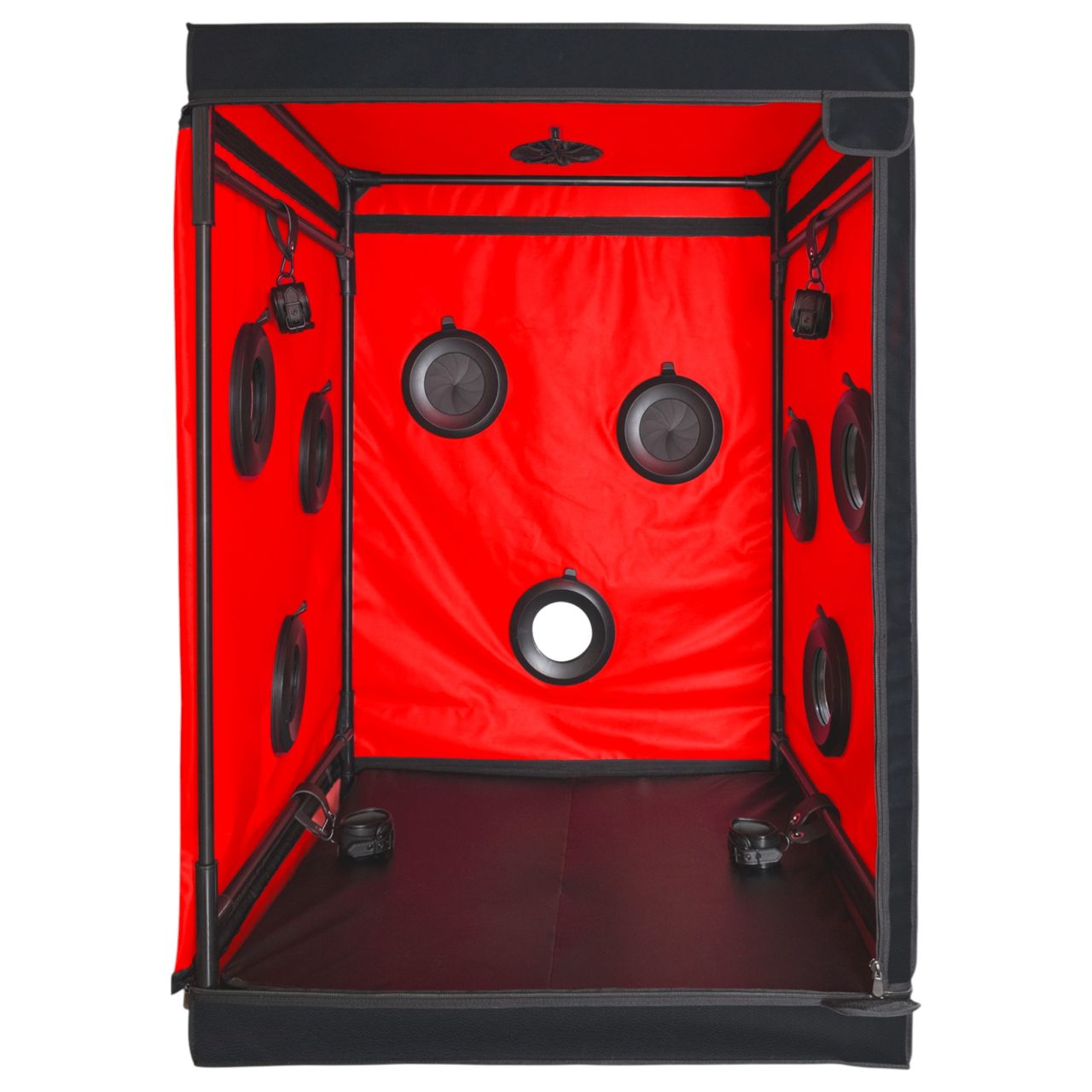 Secretdome - BDSM szex kabin nyílásokkal (fekete) Secretdome - BDSM szex kabin nyílásokkal (fekete)
