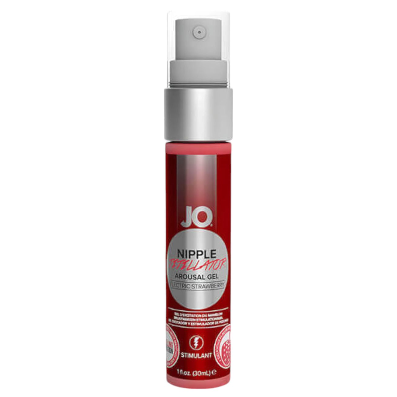 System JO - bizsergető mellbimbó gél - eper (30 ml) System JO - bizsergető mellbimbó gél - eper (30 ml)
