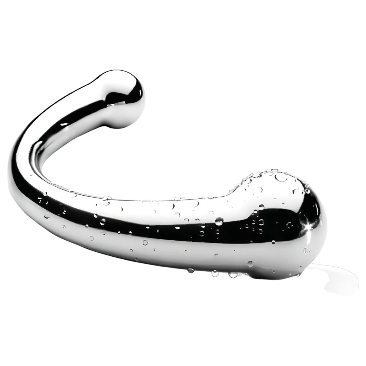 NJOY Pjur Wand - anál horog dildó (ezüst) NJOY Pjur Wand - anál horog dildó (ezüst)