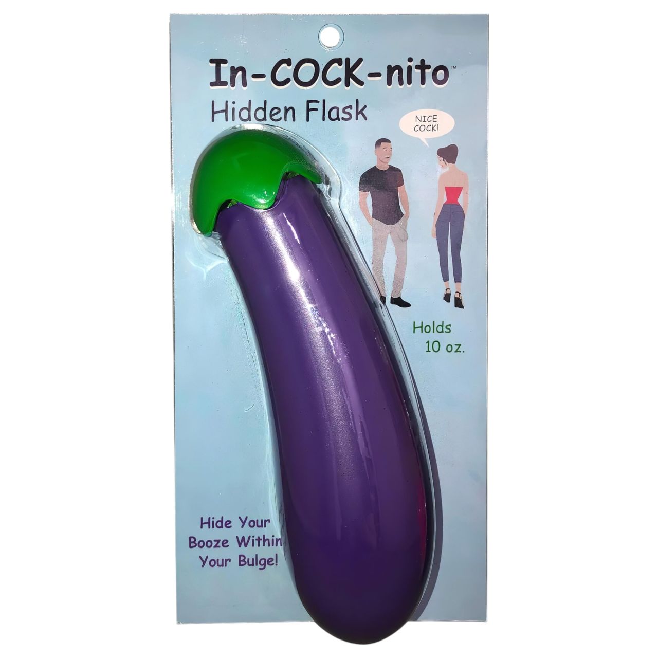 In-cock-nito - padlizsán kulacs (lila) In-cock-nito - padlizsán kulacs (lila)