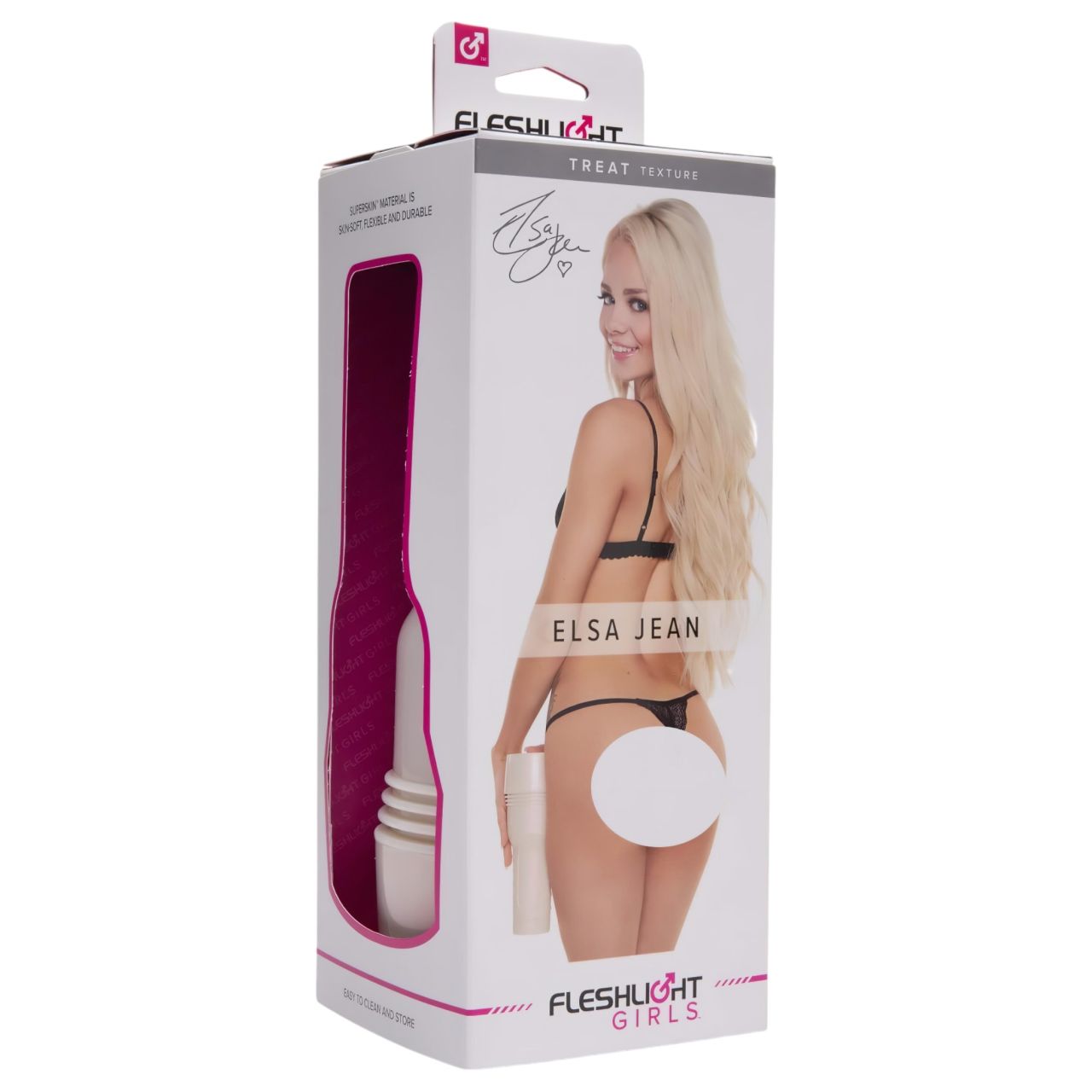 Fleshlight Elsa Jean Treat - élethű műpopsi (natúr)