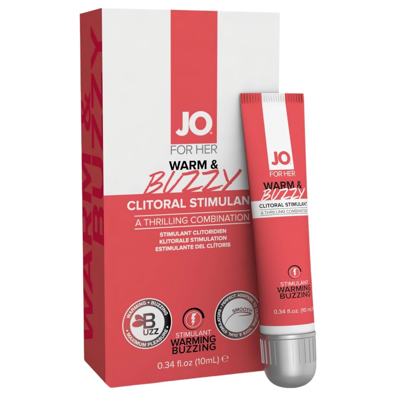 JO WARM & BUZZY - klitorisz stimuláló gél nőknek (10ml) JO WARM & BUZZY - klitorisz stimuláló gél nőknek (10ml)