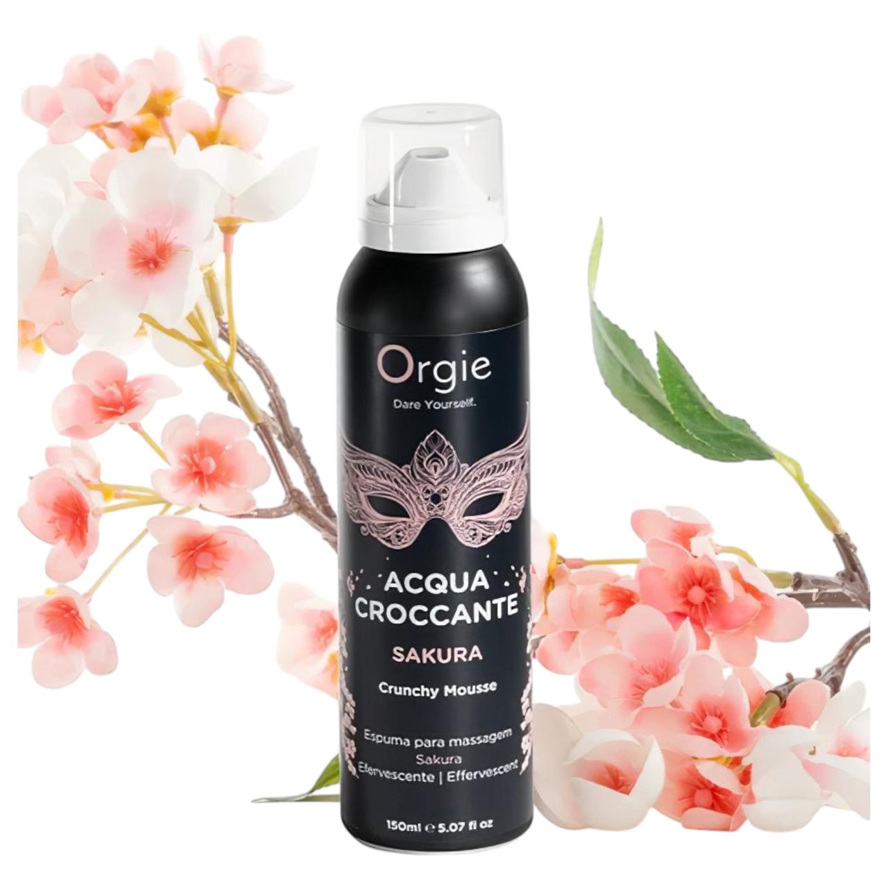 Orgie Acqua Croccante - masszázs hab - cseresznyevirág (150ml) Orgie Acqua Croccante - masszázs hab - cseresznyevirág (150ml)