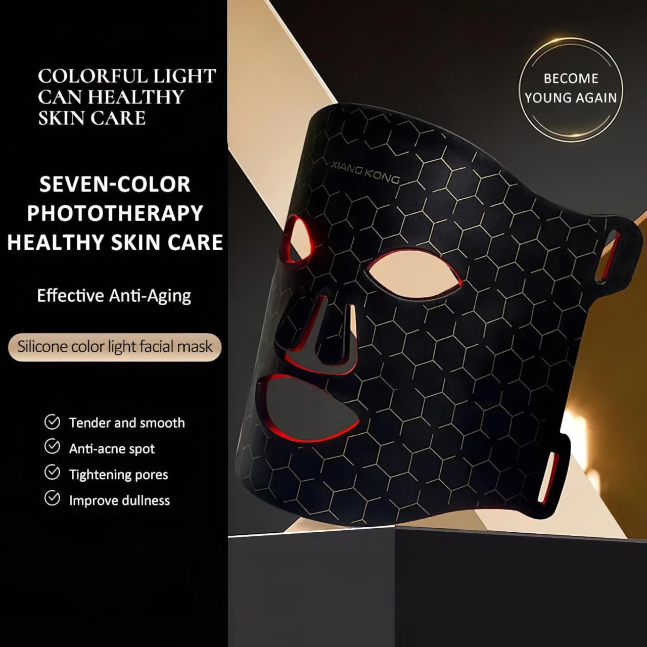 / Photon Rejuvenation Arcápoló LED maszk