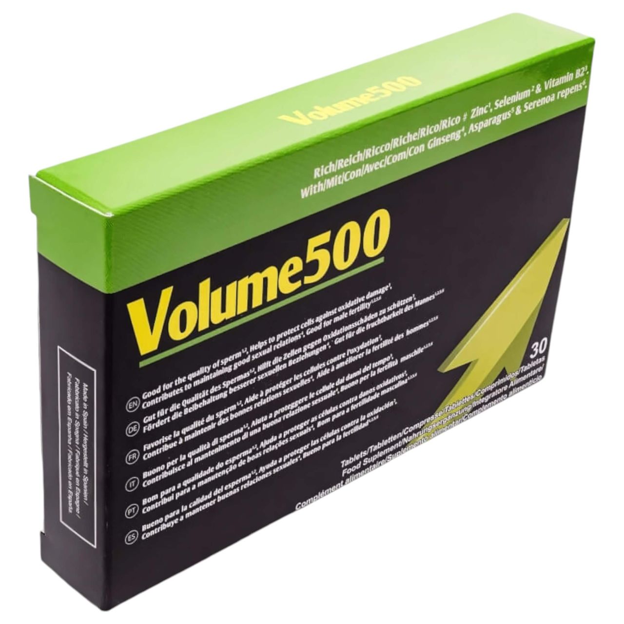 Volume500 - étrend kiegészítő kapszula férfiaknak (30db) Volume500 - étrend kiegészítő kapszula férfiaknak (30db)