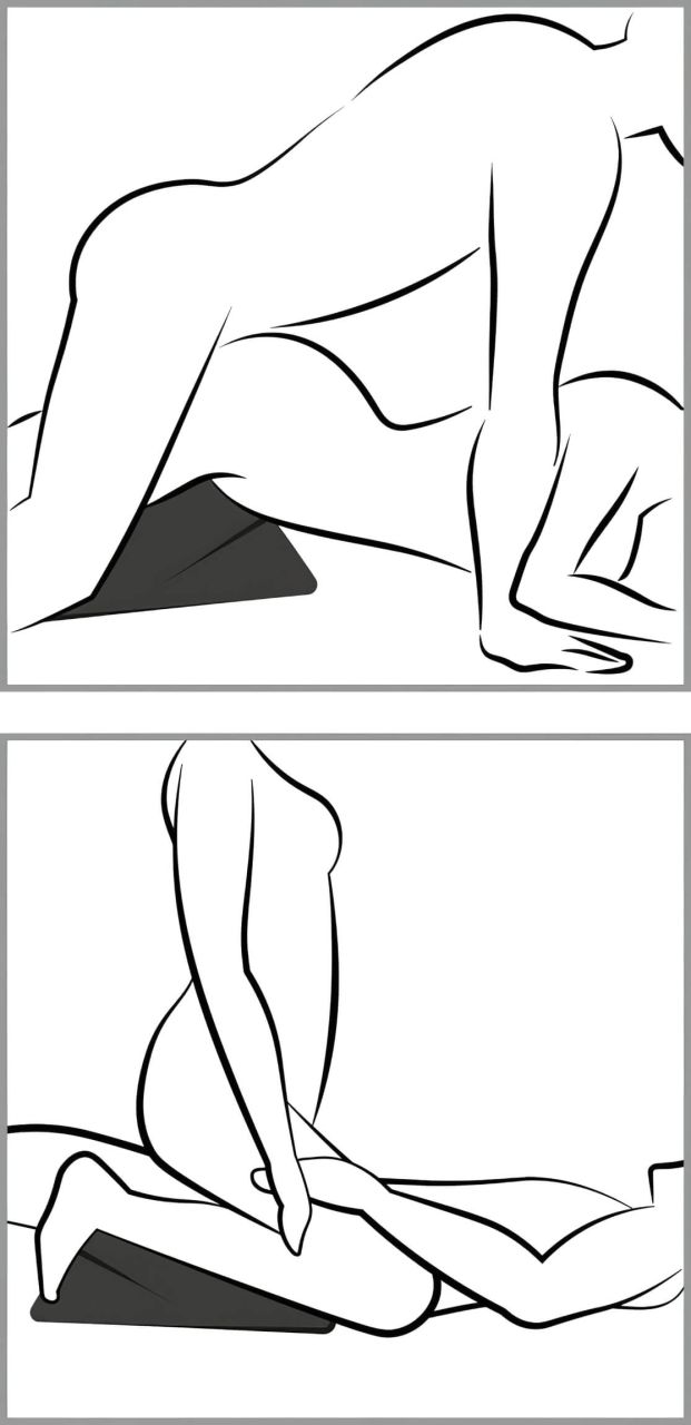 Liberator Wedge - ék alakú szexpárna (fekete) Liberator Wedge - ék alakú szexpárna (fekete)