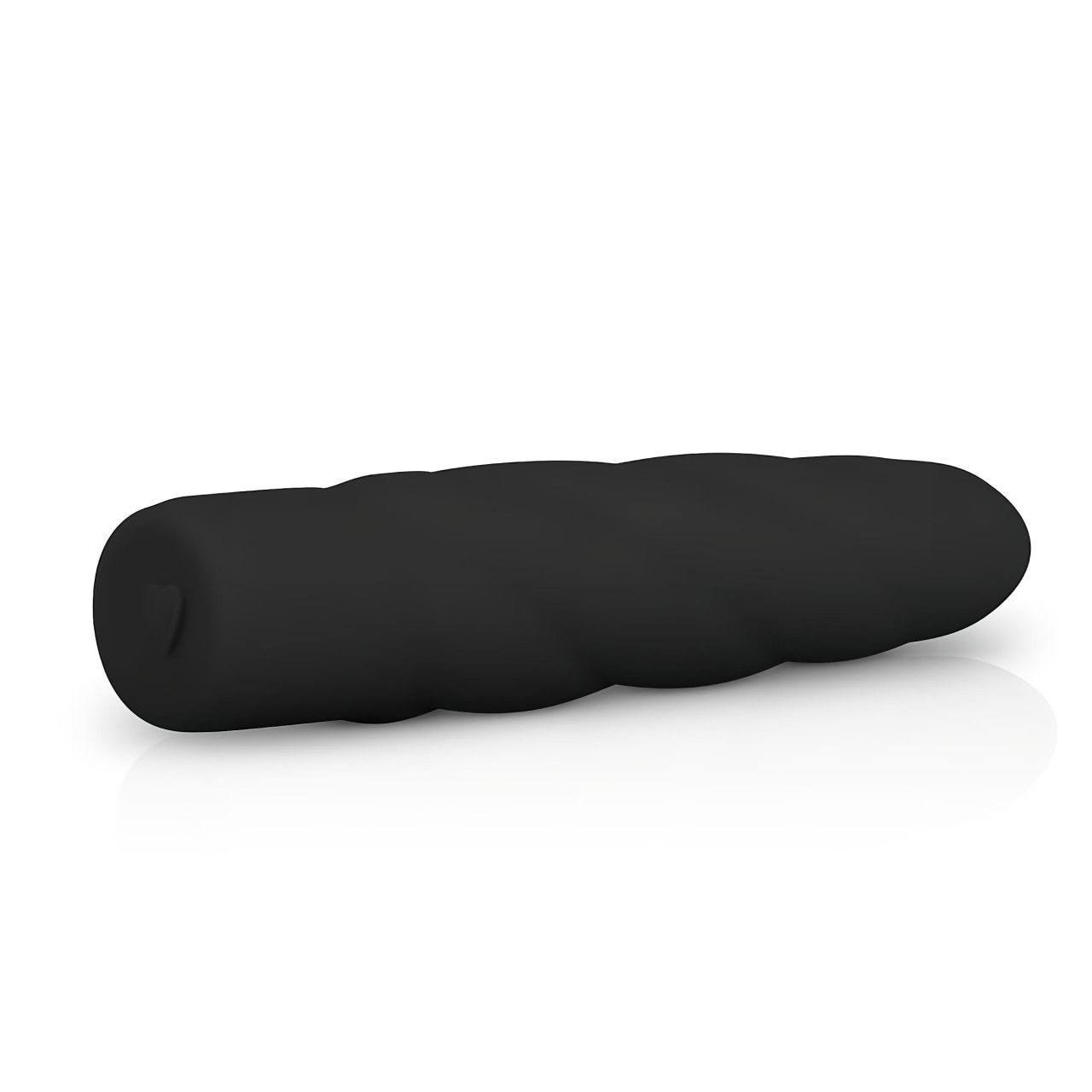 Easytoys Power Vibe - csavart szilikon rúd vibrátor (fekete) Easytoys Power Vibe - csavart szilikon rúd vibrátor (fekete)