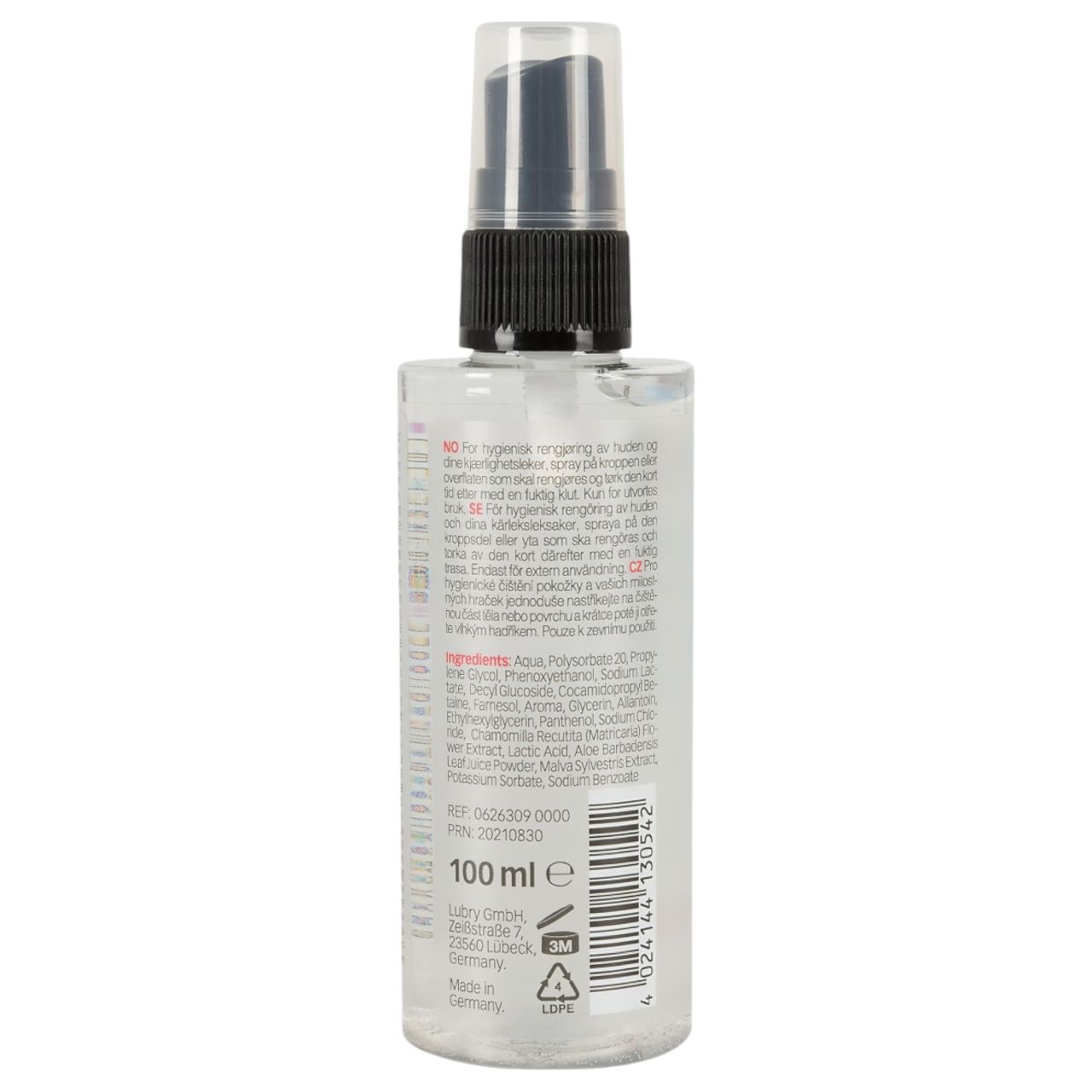 Just Play - 2in1 intim- és termék fertőtlenítő spray (100ml) Just Play - 2in1 intim- és termék fertőtlenítő spray (100ml)
