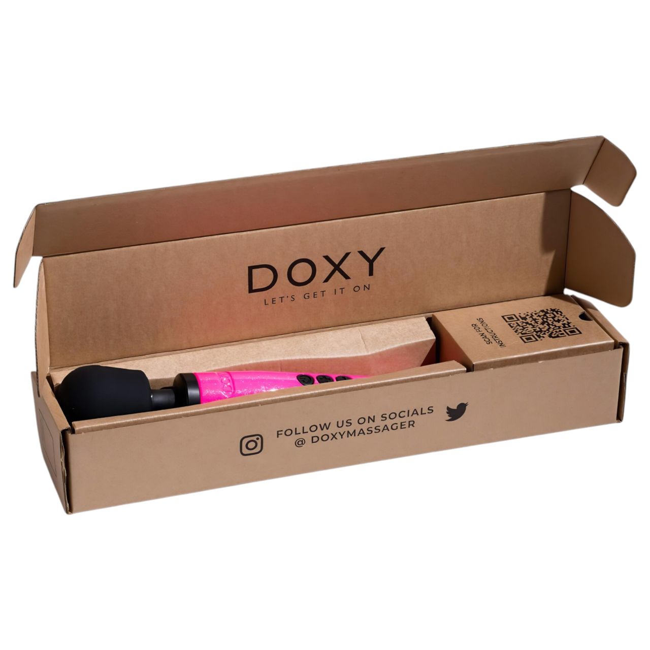 Doxy Die Cast Wand - hálózati masszírozó vibrátor (pink) Doxy Die Cast Wand - hálózati masszírozó vibrátor (pink)
