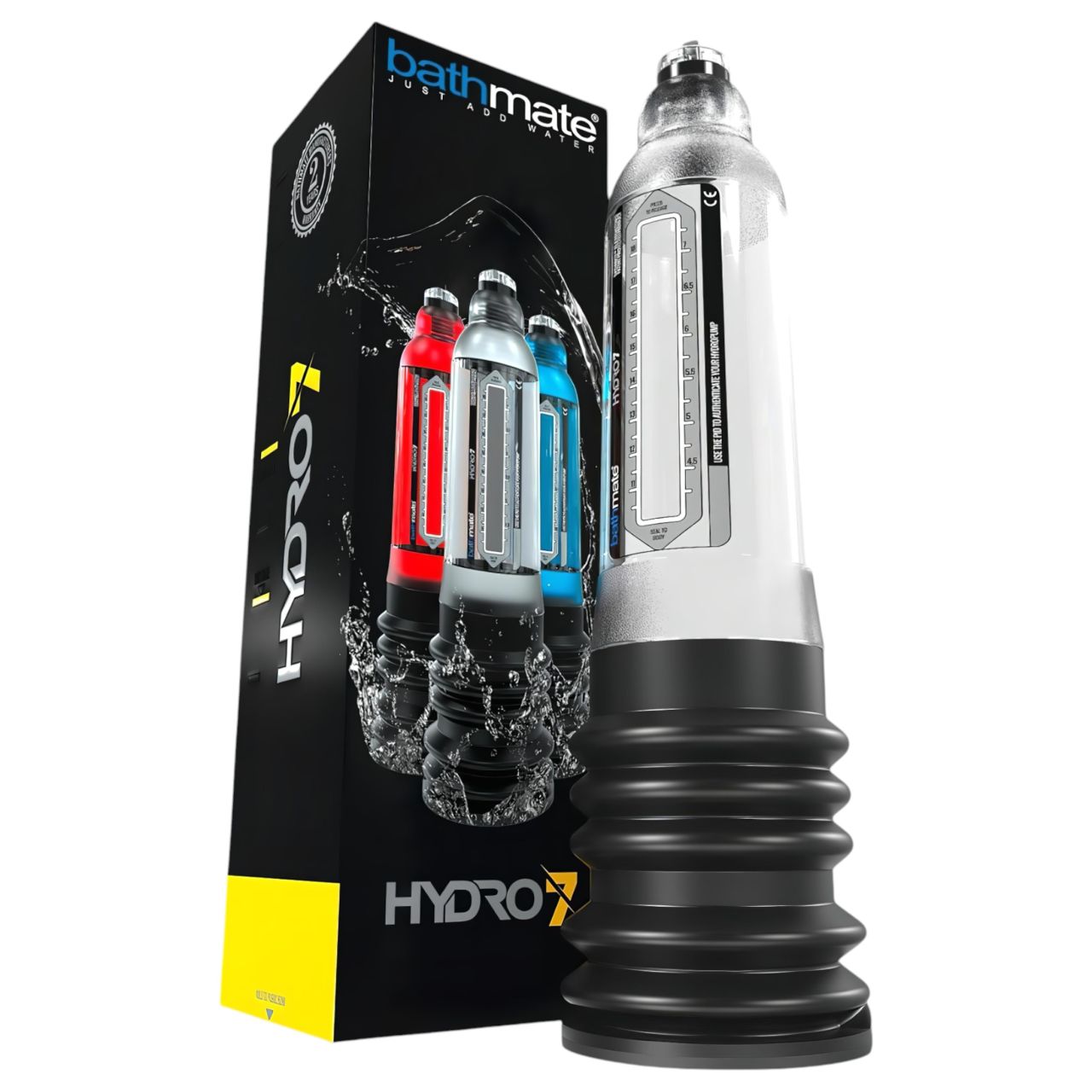 Bathmate Hydro7 - hidraulikus péniszpumpa (átlátszó) Bathmate Hydro7 - hidraulikus péniszpumpa (átlátszó)