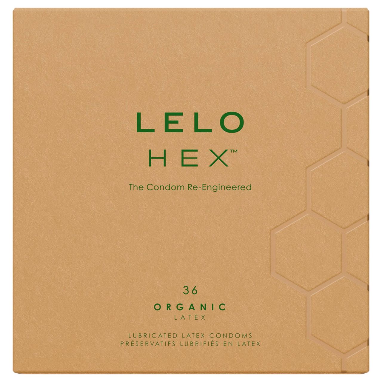 LELO Hex Organic - potencia óvszer (36db) LELO Hex Organic - potencia óvszer (36db)