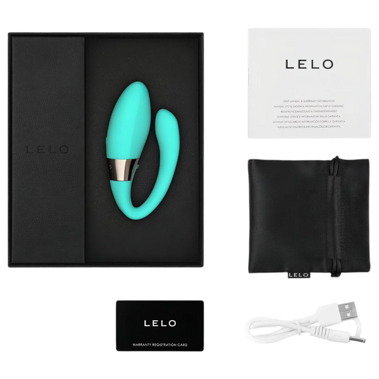 LELO Tiani Harmony - akkus, okos párvibrátor (türkiz) LELO Tiani Harmony - akkus, okos párvibrátor (türkiz)