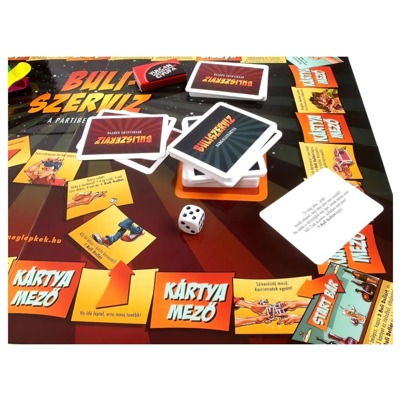 Buliszerviz felnőtt társasjáték Buliszerviz felnőtt társasjáték