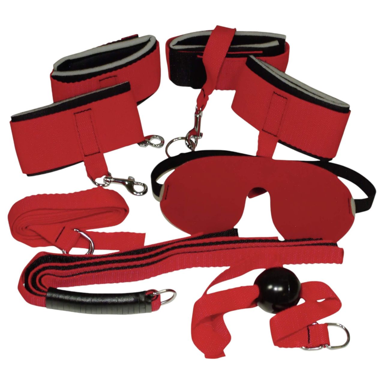 Bad Kitty BDSM szett - vörös Bad Kitty BDSM szett - vörös
