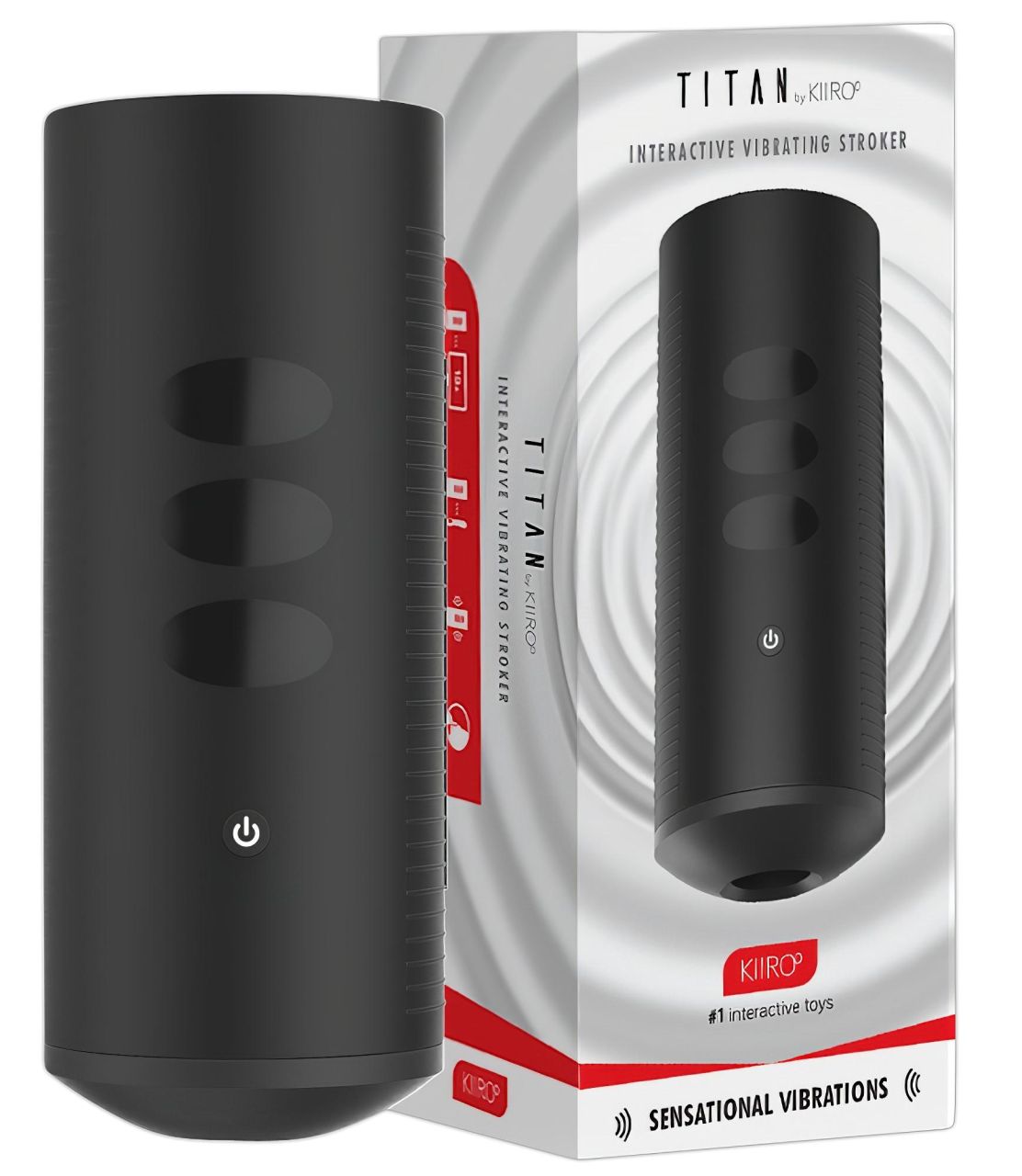 / Kiiroo Titan Experience - akkus interaktív maszturbátor (fekete) / Kiiroo Titan Experience - akkus interaktív maszturbátor (fekete)