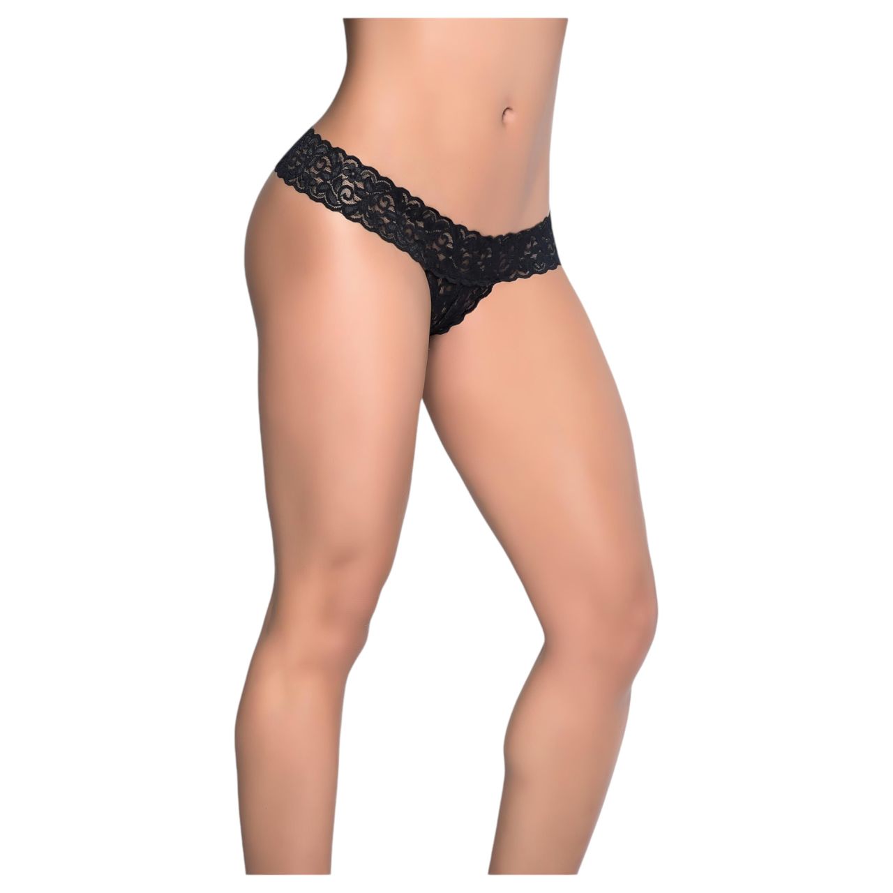 Mapalé - nyitott tanga (fekete) Mapalé - nyitott tanga (fekete)
