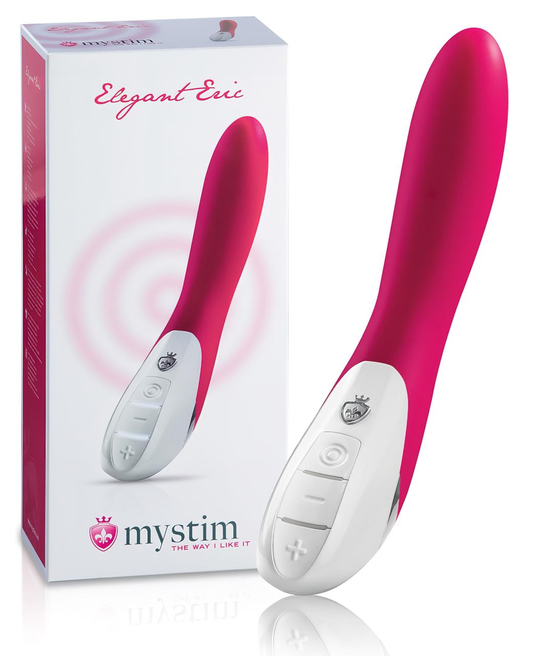 mystim Elegant Eric - dupla-motoros vibrátor (pink) mystim Elegant Eric - dupla-motoros vibrátor (pink)