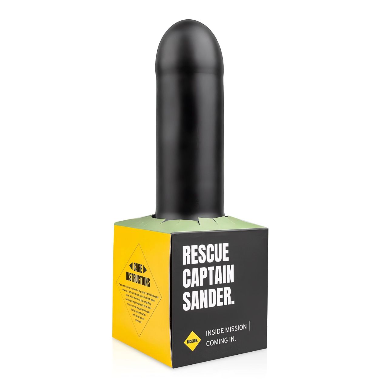 BUTTR Tactical I - tapadókorongos dildó (fekete) BUTTR Tactical I - tapadókorongos dildó (fekete)