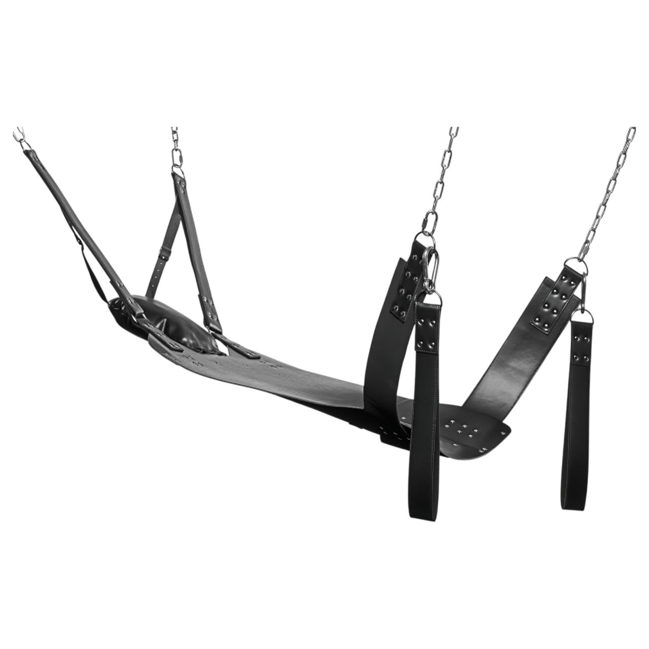 XR Brands - Sex sling állvánnyal (fekete) XR Brands - Sex sling állvánnyal (fekete)