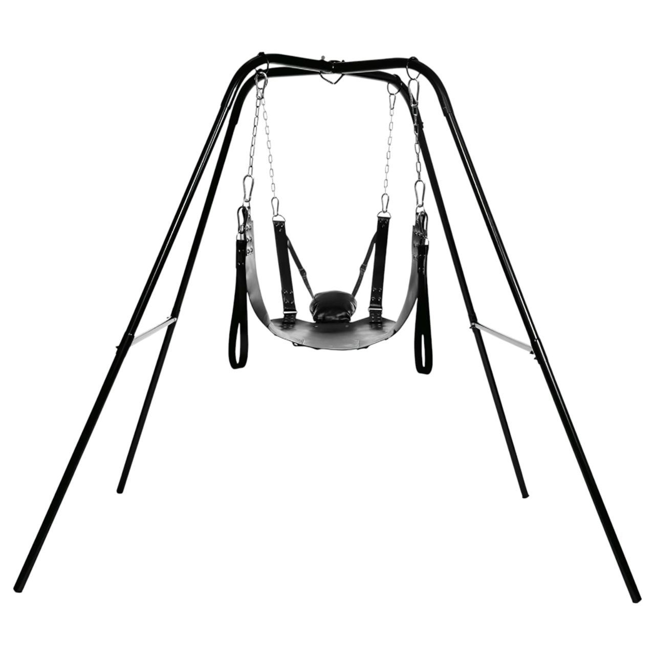 XR Brands - Sex sling állvánnyal (fekete) XR Brands - Sex sling állvánnyal (fekete)