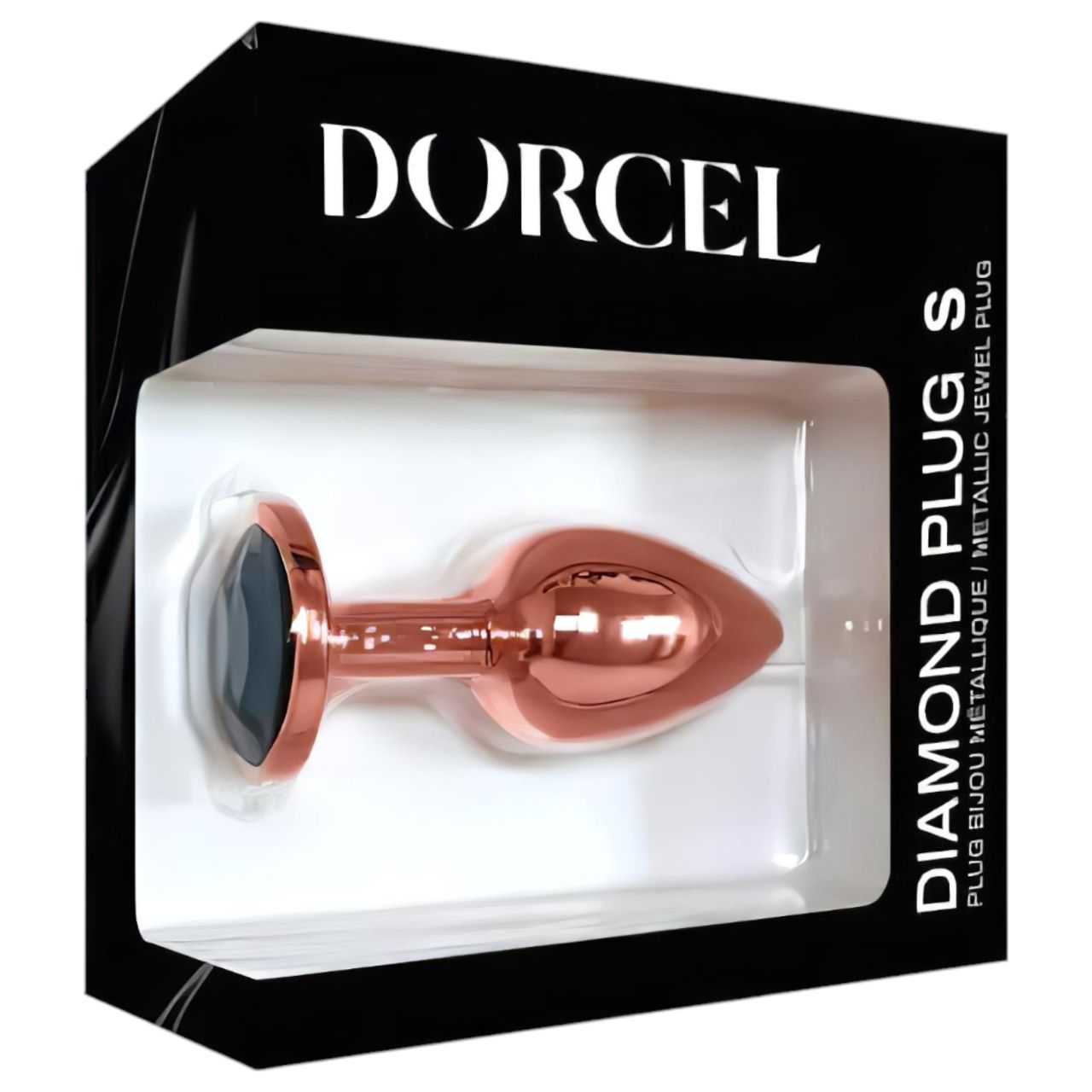 Dorcel Diamond Plug S - alumínium anál plug - kicsi (rózsaarany) Dorcel Diamond Plug S - alumínium anál plug - kicsi (rózsaarany)