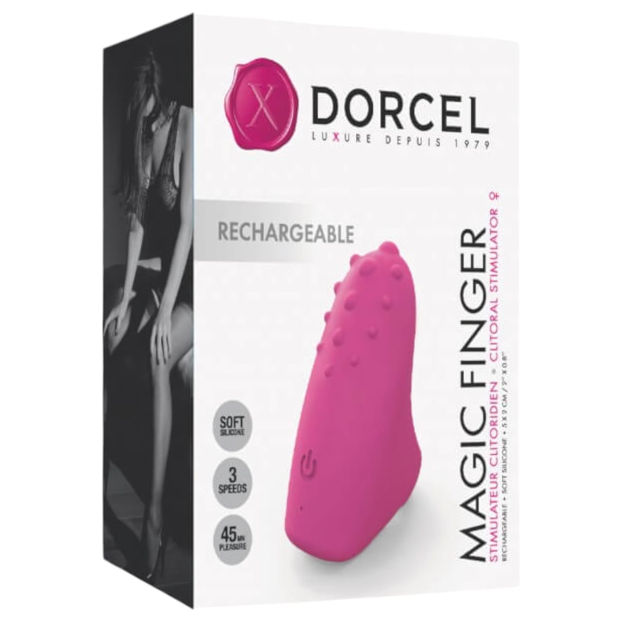 Dorcel Magic Finger - akkus, ujjvibrátor (pink) Dorcel Magic Finger - akkus, ujjvibrátor (pink)