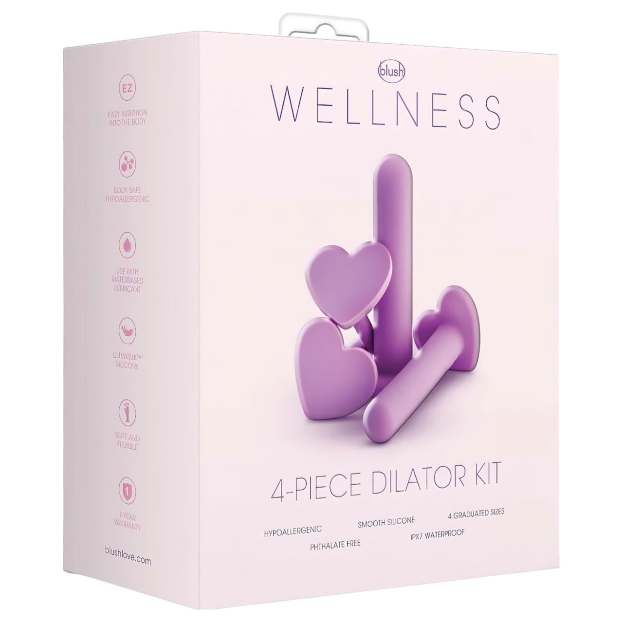 Blush Wellness - hüvely tágító szett (lila) Blush Wellness - hüvely tágító szett (lila)
