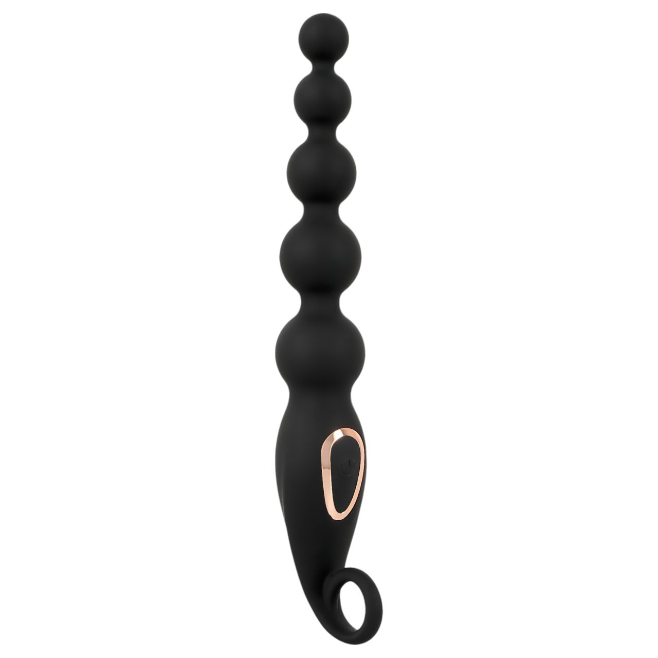 ANOS Anal Beads - gyöngyös anál vibrátor (fekete) ANOS Anal Beads - gyöngyös anál vibrátor (fekete)