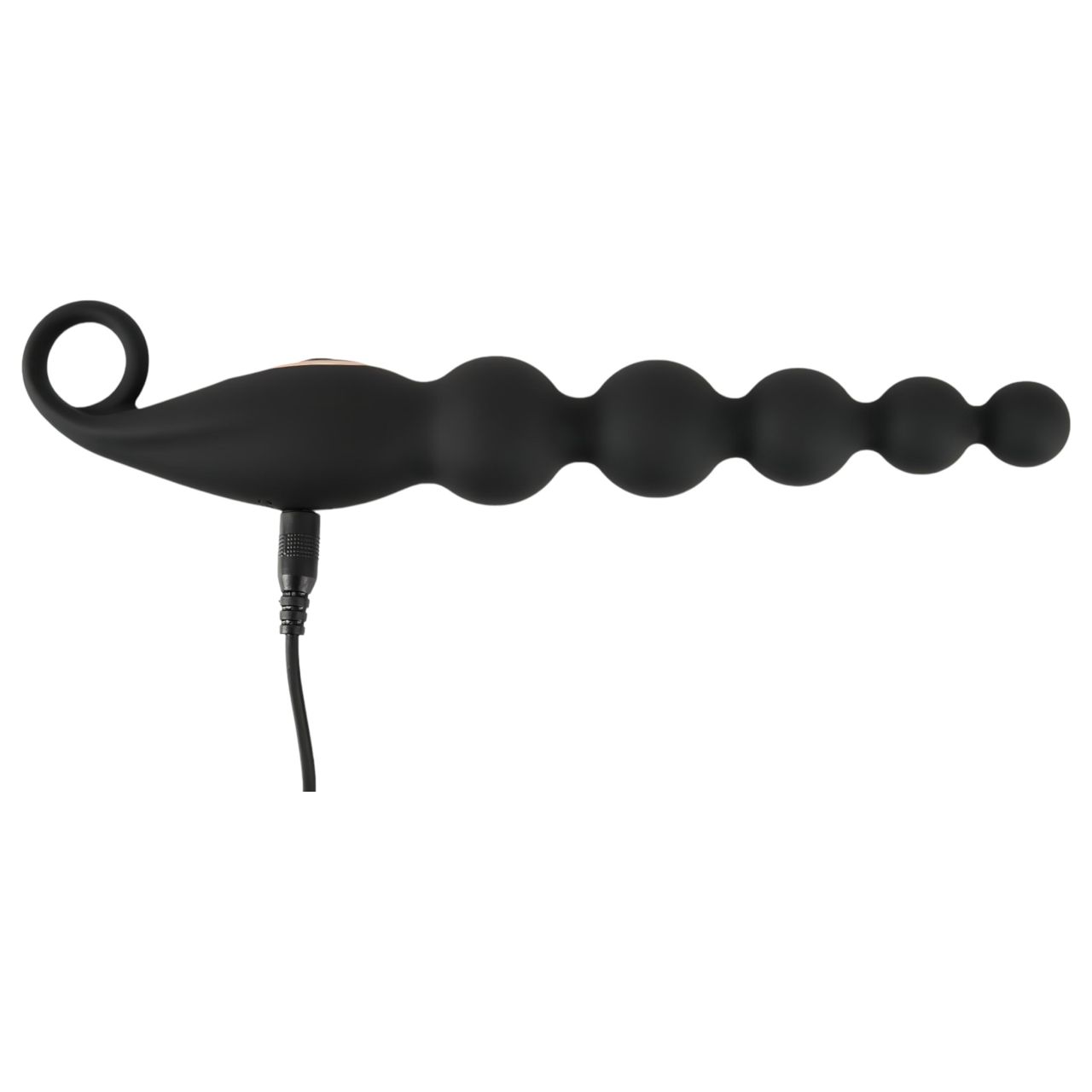 ANOS Anal Beads - gyöngyös anál vibrátor (fekete) ANOS Anal Beads - gyöngyös anál vibrátor (fekete)